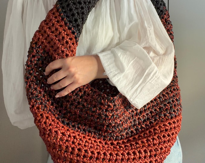 CROCHET PATTERN EMBER Bag Crochet Bag Pattern Tote Pattern crochet purse  woman bag, shopping bag, summer bag beach bag, handbag