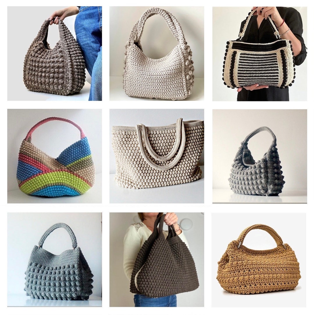 CROCHET PATTERN Crochet Bag Pattern Tote Pattern Crochet Purse Woman