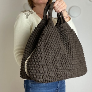 4 CROCHET PATTERNS Crochet Bag Pattern Tote Pattern crochet purse woman bag, shopping bag, summer bag handbag crochet shoulder bag image 2