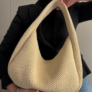 WZÓR SZYDEŁKOWY Torba VENICE Wzór na szydełkową torbę Torba wełniana Torebka szydełkowa torebka damska torba na zakupy torba letnia torba plażowa, torebka