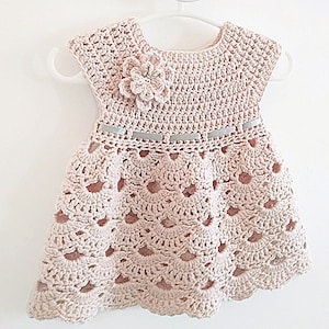 Crochet PATTERN Baby Dress Dress Pattern Crochet Newborn - Etsy
