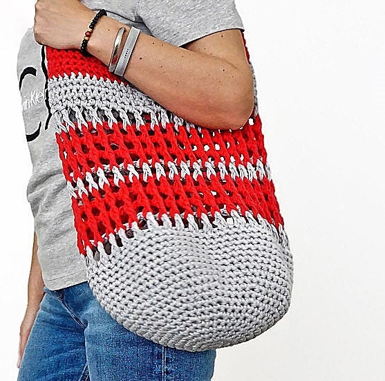 CROCHET PATTERN Crochet Bag Pattern Tote Pattern Crochet Purse - Etsy