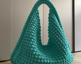 CROCHET PATTERN Luana Bag Crochet Bag Pattern Tote Pattern crochet purse  woman bag, shopping bag, summer bag beach bag, handbag