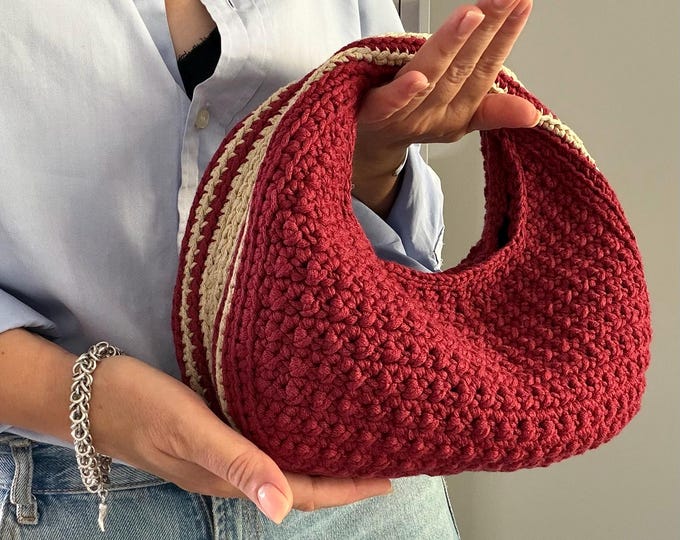 CROCHET PATTERN MINIME Milano Bag Crochet Bag Pattern Wool Bag crochet purse  woman bag shopping bag summer bag beach bag, handbag