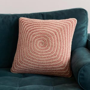CROCHET PATTERN, Spiral  Pillow Pattern, Crochet Pillow Pattern, Pillow Cover Pattern, Crochet, Pattern, Pillow Pattern, Patterns
