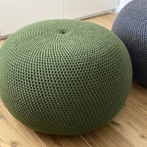 CROCHET PATTERN Urchin Shell Pouf DIY Tutorial Crochet Pouf Poof ...