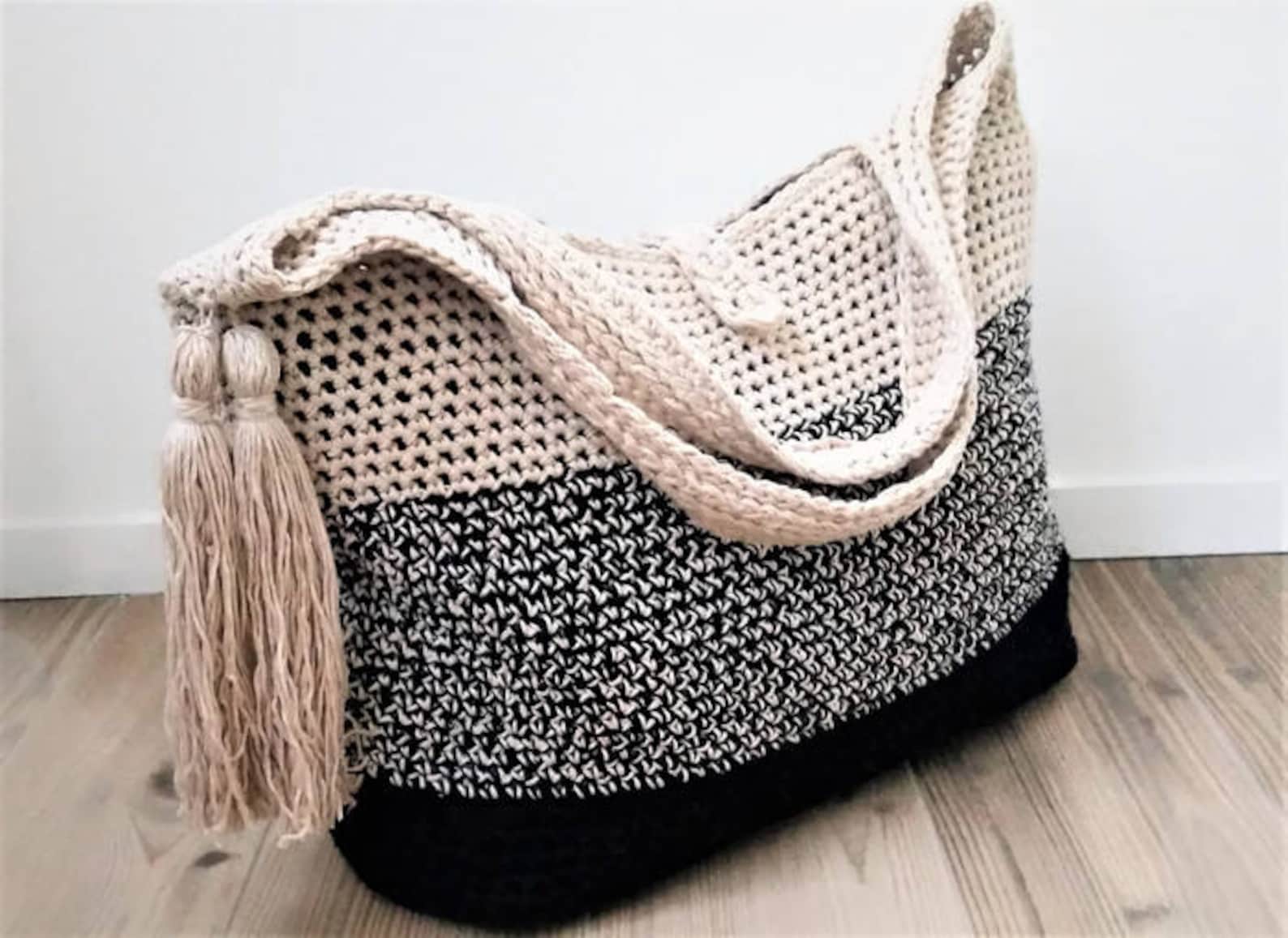 CROCHET PATTERN Crochet Bag Pattern Tote Pattern Crochet Purse - Etsy