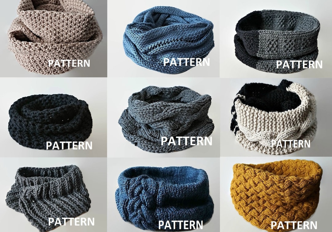 Sciarpa Infinity Schemi Per Sciarpe Ai Ferri Scaldacollo Con