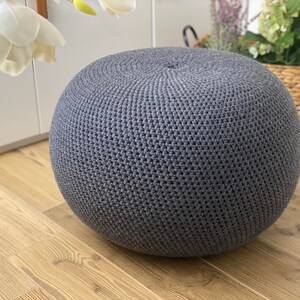 CROCHET PATTERN Urchin Shell Pouf DIY Tutorial Crochet Pouf Poof ...