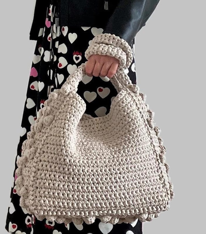 CROCHET PATTERN Creta Bag Crochet Bag Pattern Tote Pattern - Etsy