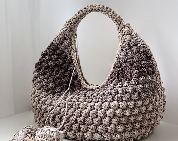 CROCHET PATTERN Ronda Bag Crochet Bag Pattern Wool Bag crochet purse  woman bag shopping bag summer bag beach bag, handbag