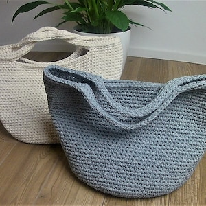 TUTORIEL VIDEO Crochet Bag Pattern Tote Pattern crochet sac à main femme sac, cabas, sac d'été sac de plage, sac à main, sac à bandoulière au crochet