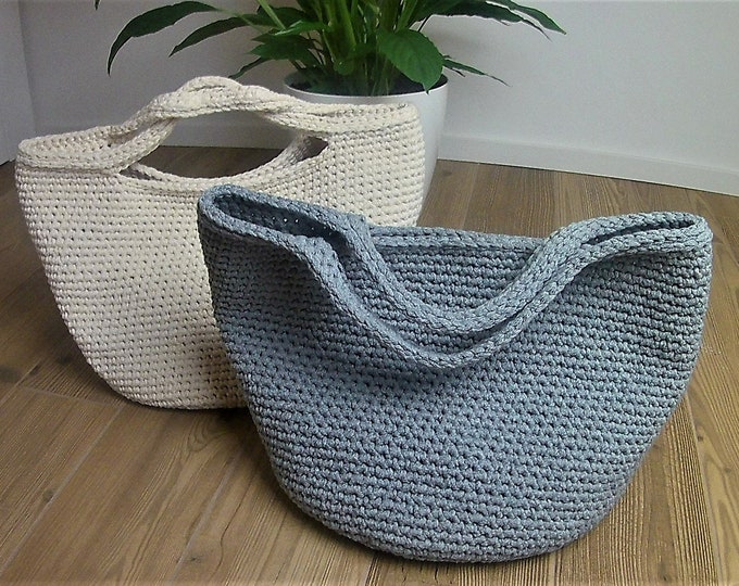 VIDEO TUTORIAL Crochet Bag Pattern Tote Pattern crochet purse  woman bag, shopping bag, summer bag beach bag, handbag, crochet shoulder bag