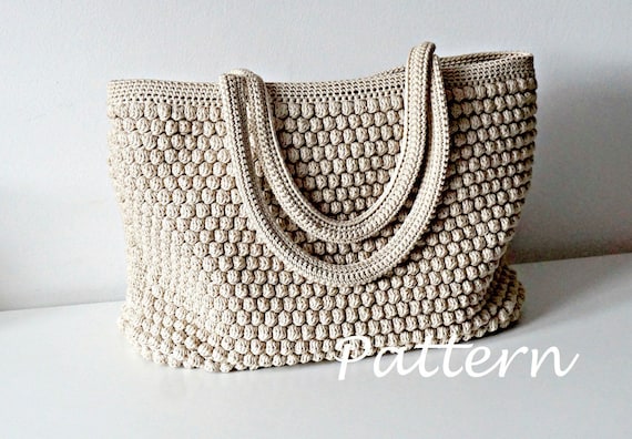 etsy crochet purse