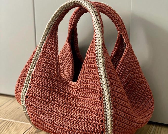 CROCHET PATTERN LIMA Bag Crochet Bag Pattern Wool Bag crochet purse  woman bag shopping bag summer bag beach bag, handbag Raffia Bag