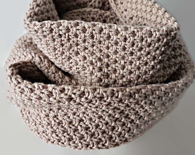 KNITTING PATTERN Knit Infinity Scarf Pattern Eternity Scarf Knitting Pattern Knitting Scarves Pattern Cowl scarf Pattern Knitting Pattern