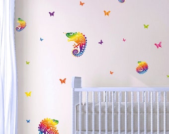 Wandtattoo Regenbogen - Stickerset Fürs Kinderzimmer