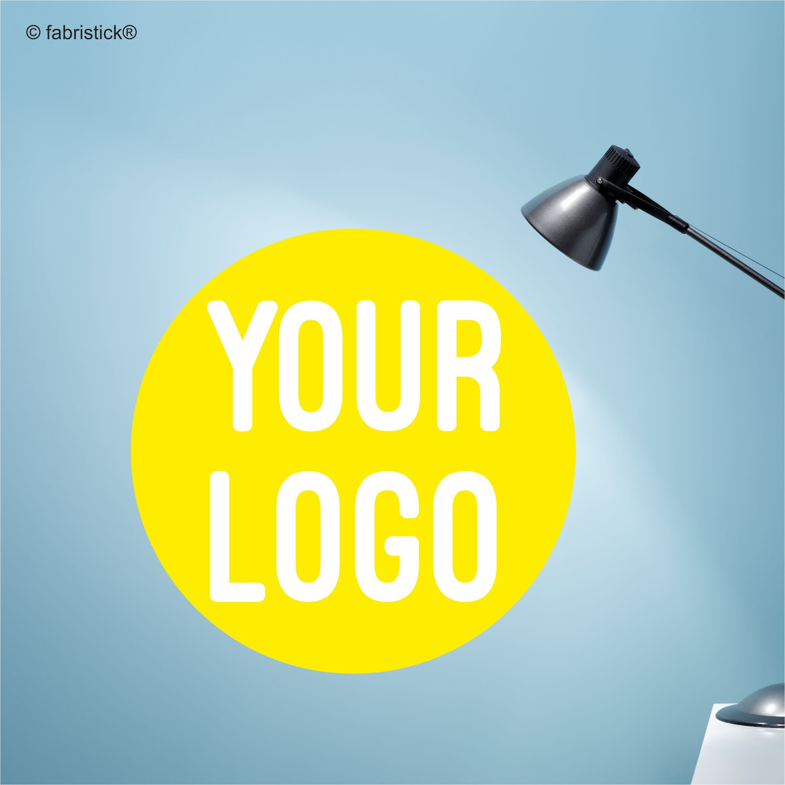 Reusable Your Brand Logo Fabric Wall Sticker Business Logo Etsy UK
