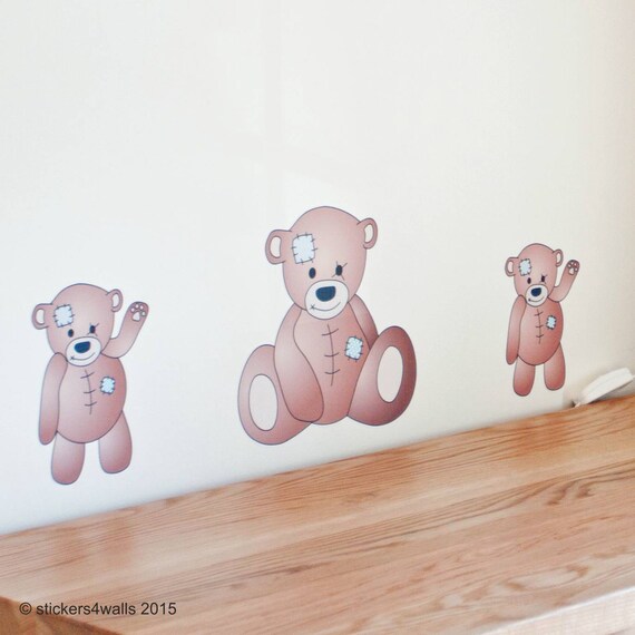 Kinderzimmer Wand Aufkleber Wandaufkleber Teddy Bar Wandtattoo Wandtattoo Teddybar Bar Wandtattoo Unisex Kinderzimmer Wandtattoo