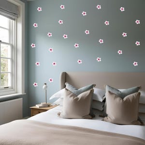 Cherry Blossom Fabric Wall Decals: Removable Sakura Stickers