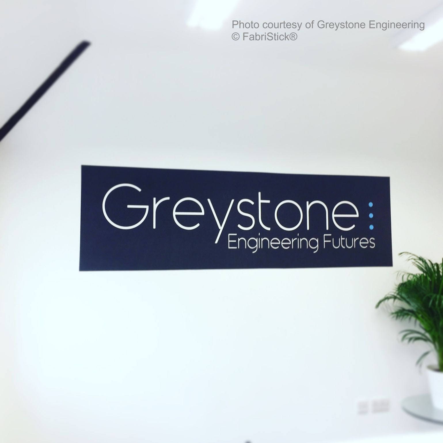 Reusable Your Brand Logo Fabric Wall Sticker Business Logo Etsy UK