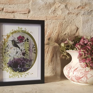 impression d'art, carte postale, carte à message, idée cadeau, papeterie, illustration