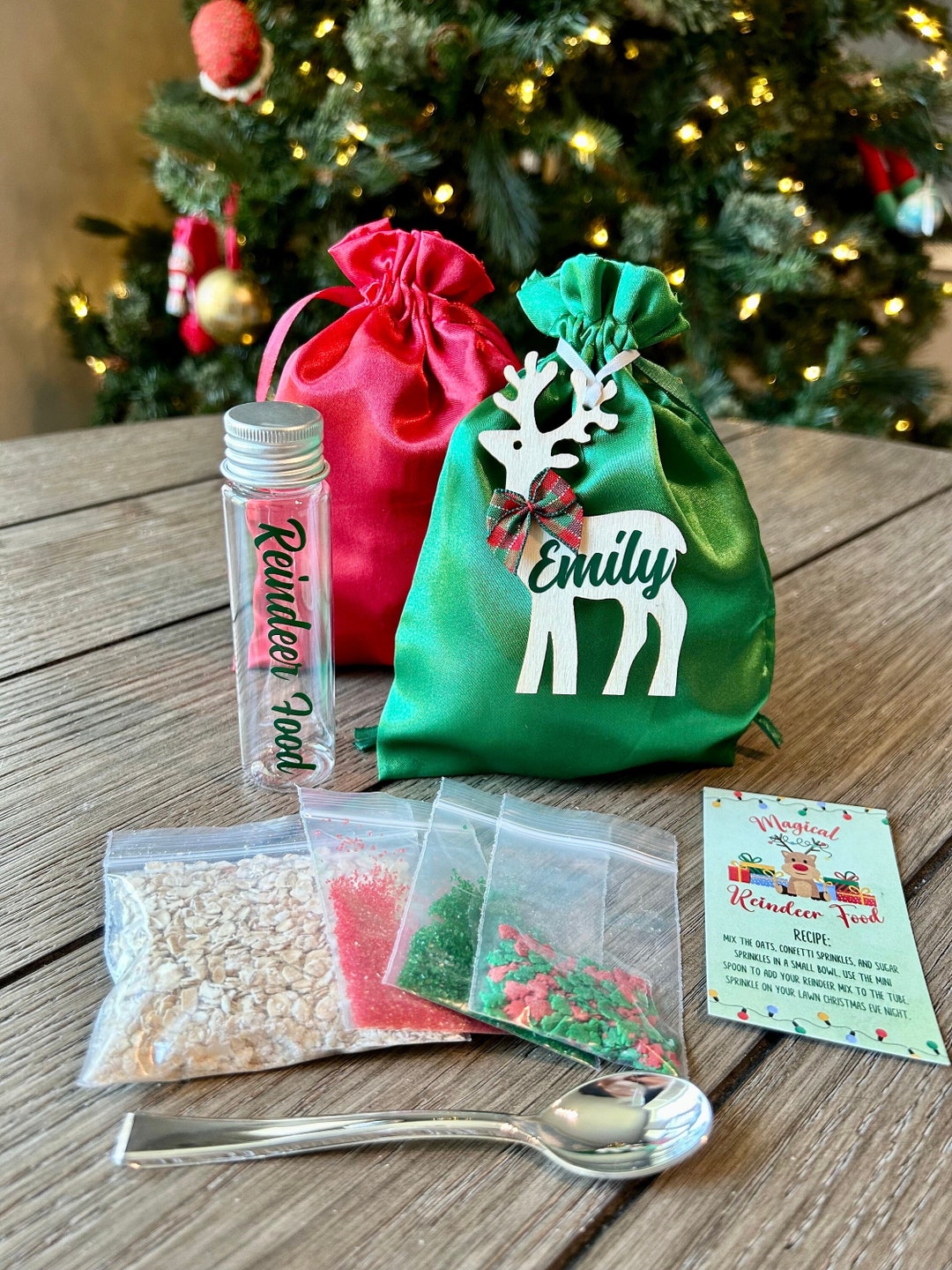 DIY Magic Reindeer Food Kit Kids Christmas Eve Gift Christmas Party diy-magic-reindeer-food-kit-kids-christmas-eve-gift-christmas-party