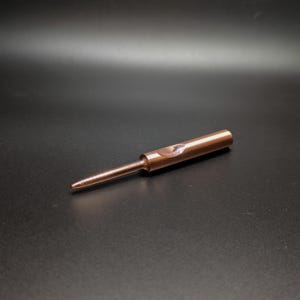 Custom Single Prong Divot Tool – Personalized Copper Golf Tool – Minimal Golf Gift for Him or Tournaments – Father's Day