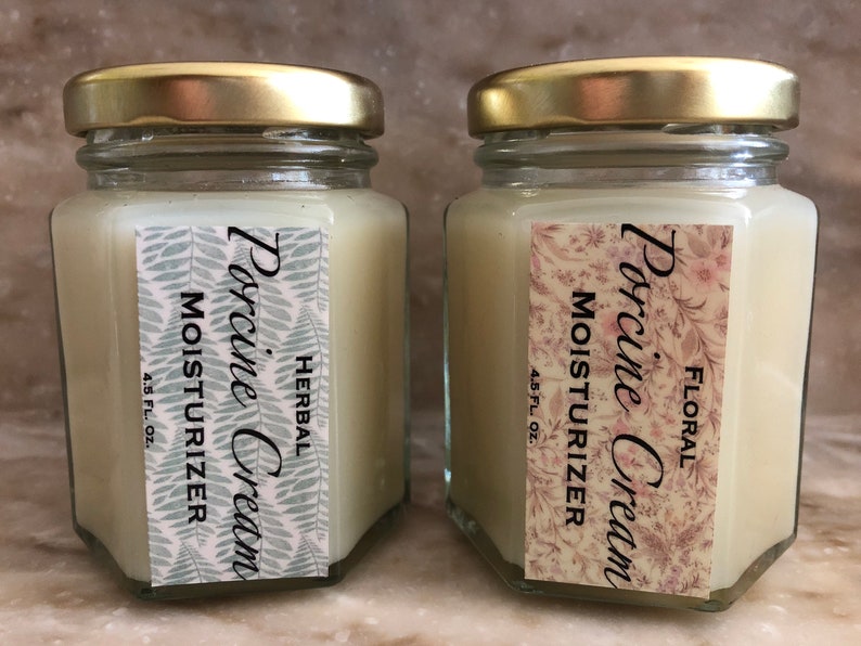 Herbal Porcine Cream: Heritage Lard Moisturizer w/ Organic Herbs image 4