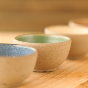 Hot Christmas Gifts, Small Bowls, Set of 4, Ceramic Bowl, Mini Bowl, Colorful Bowl, Soy Sauce Dish, Spice Bowl, Dipping Bowl, Salt&Pepper