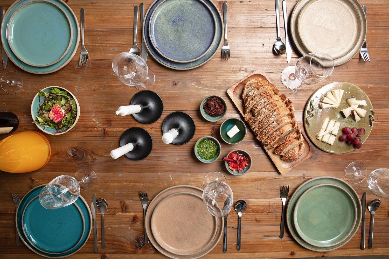 ensemble D'assiettes