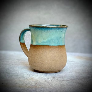 Light Blue mug, ceramic mug, coffee mug, tea cup, clay coffee, insulated coffee mug, best coffee mug, stoneware mug, business gift, mom gift