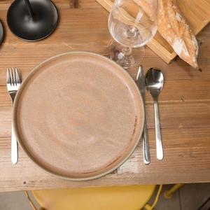Unique Dinnerware Plates, Ceramic Dinner Plate, Rustic Breakfast Plate, Organic Handmade, Housewarming Gift, Wedding Gift