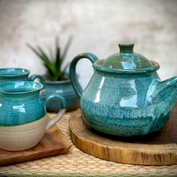 Ceramic Tea Set Etsy
