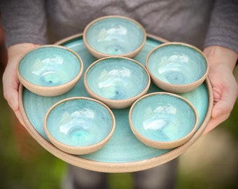 Passover Plate, Light blue plate, Ceramic plate, Passover Seder Plate, Passover Gift, Gift From Israel, Jewish Holiday, Unique Plate, gift