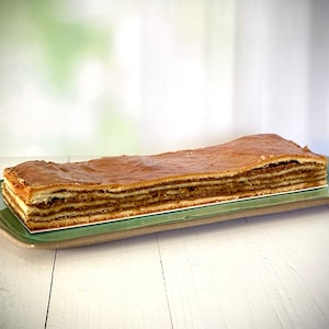 Handmade Rectangular Ceramic Serving Platter: Light Blue Cheese Board