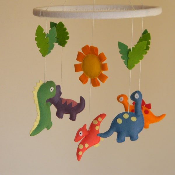 Dinosaur Mobile Etsy