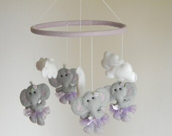 elephant mobiles for cribs