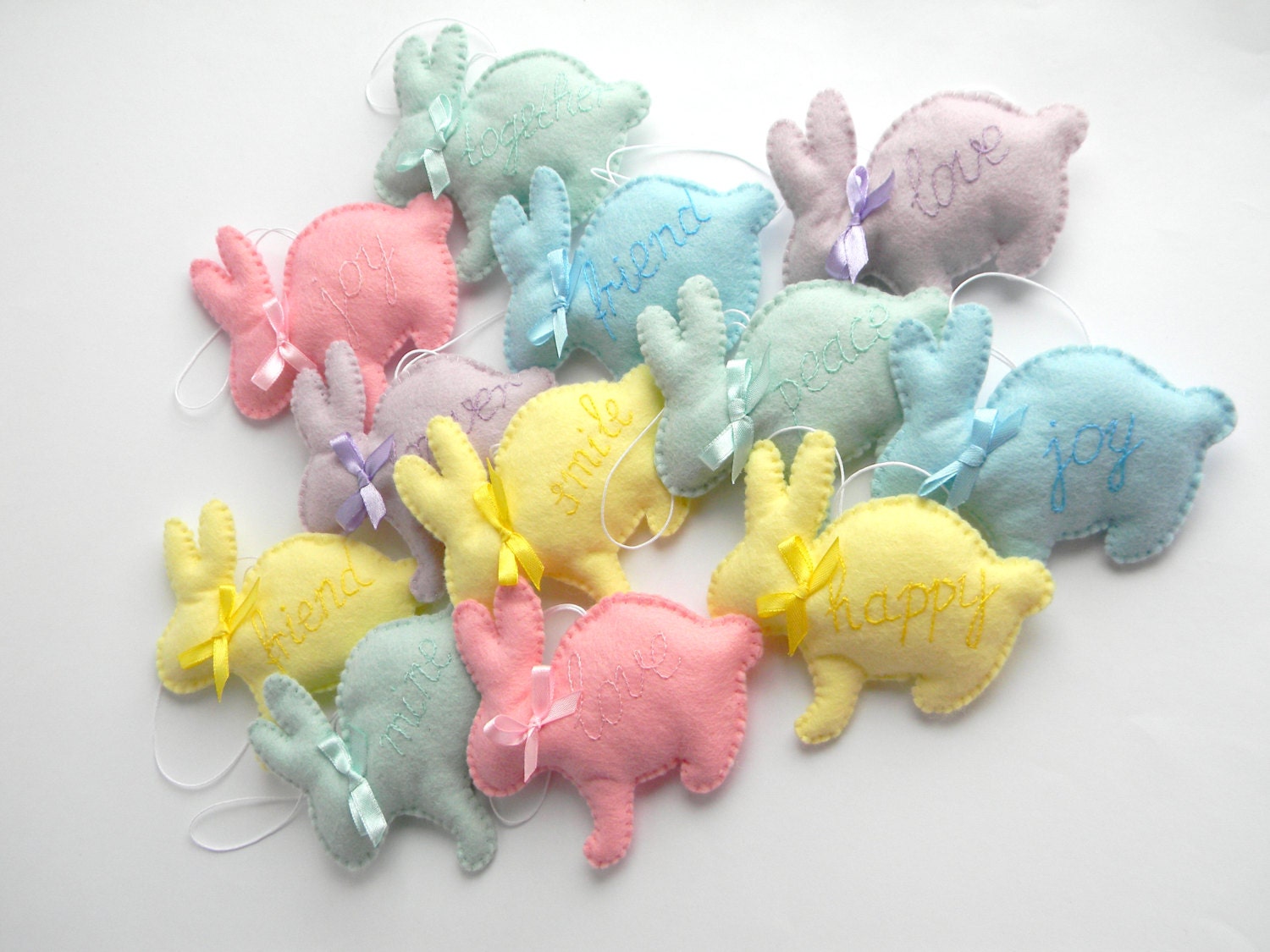 Personalized Easter Bunny Ornament Bunny Rabbit Ornament Etsy