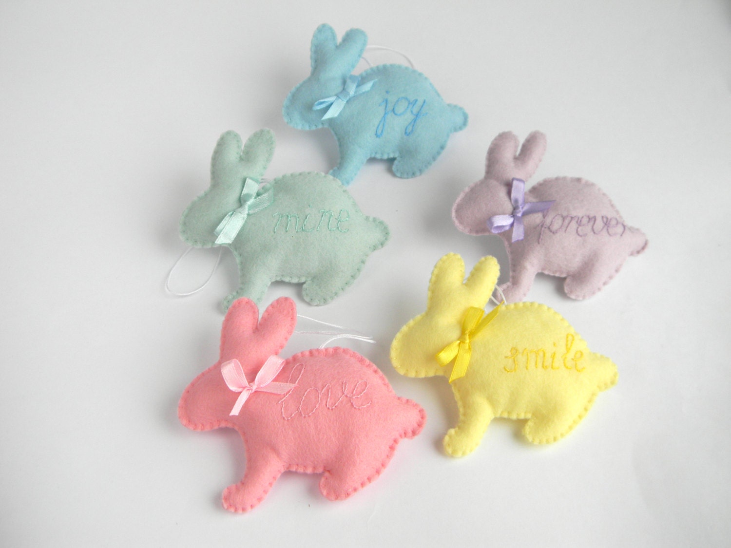 Personalized Easter Bunny Ornament Bunny Rabbit Ornament Etsy