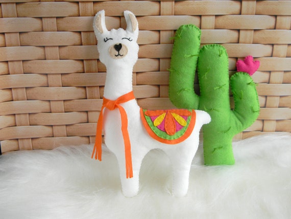 Jouet de lama en peluche Cactus plushe Coussin de cactus Saguaro Feutre  lama enfants Lama animal de lama en peluche Alpaga Peluche jouet De la  pépinière de lama -  Canada