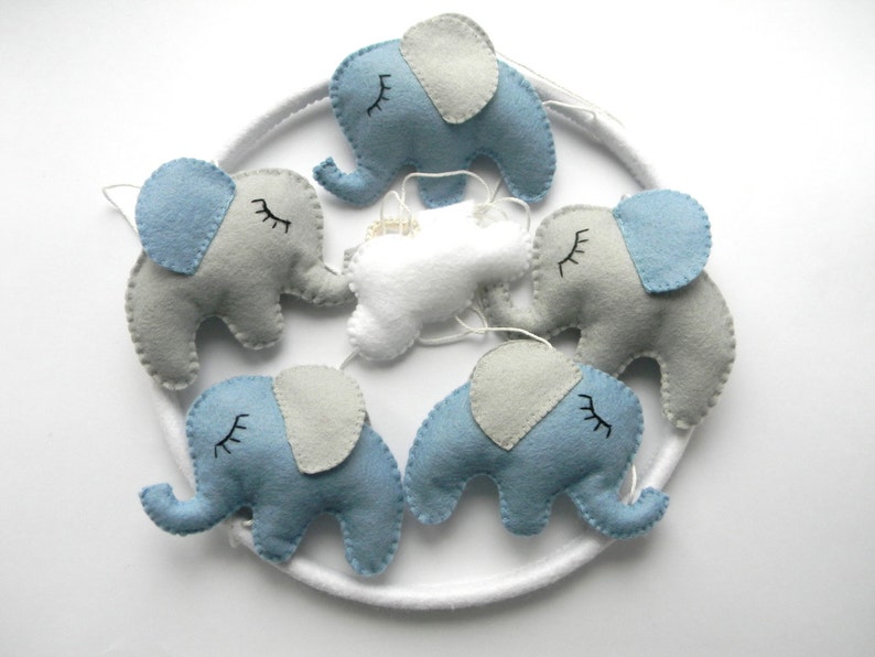SALE 20 Baby Crib Mobile Baby Boy Mobile Elephant Mobile Etsy