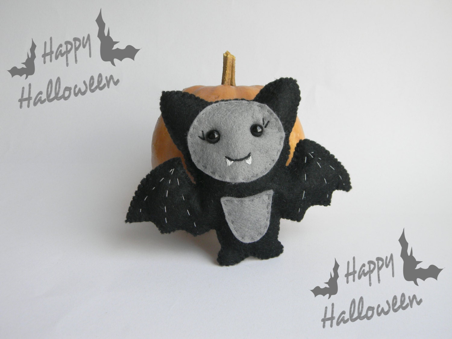 felt wool Bat decoration felt wool Bat decoration