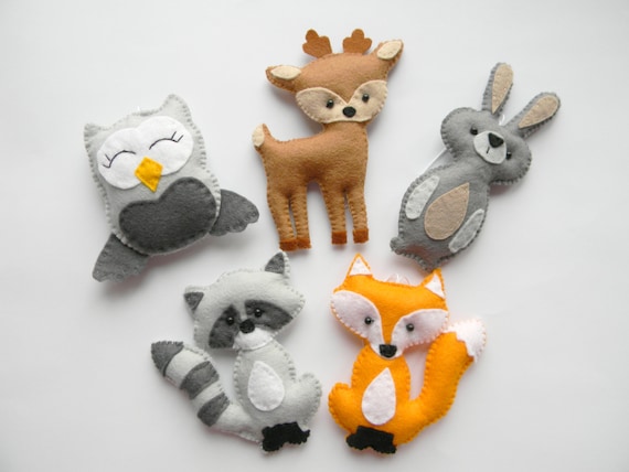 woodland stuffed animals