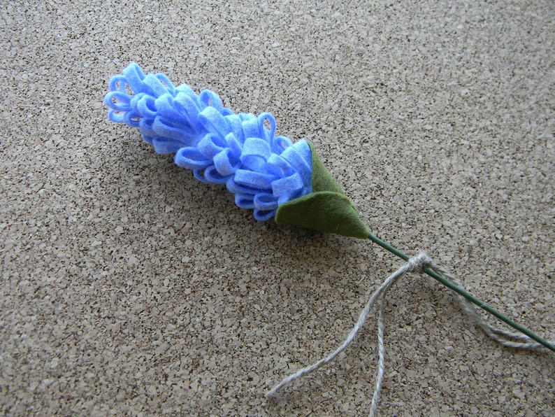 Felt Lavender Single Stem Felt Lavender Flowers Artificial Lavender Felt Flower Bouquet Reception Decor Baby Shower Summer Wedding Home Living Plants
