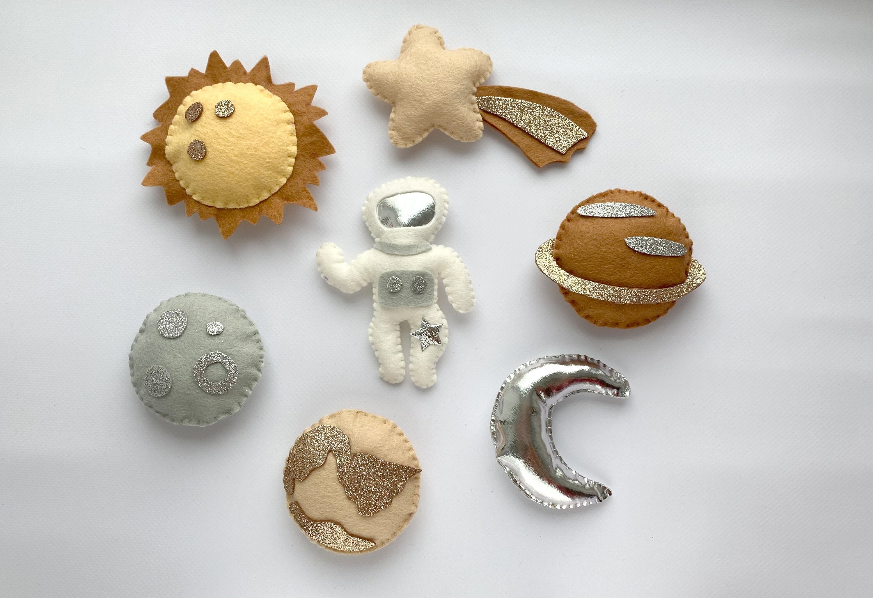 Space Baby Mobile Solar System Kids Bedroom Outer Space Themed Nursery ...