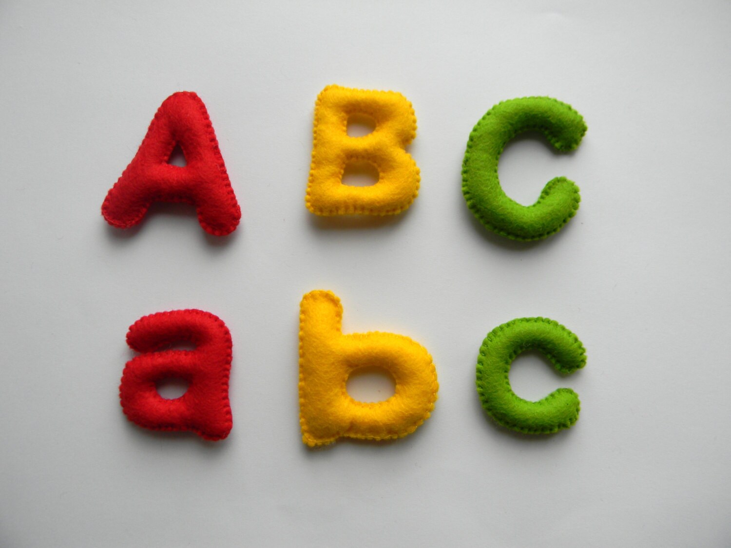 Felt alphabet letters Felt Alphabet English alphabet Felt Etsy
