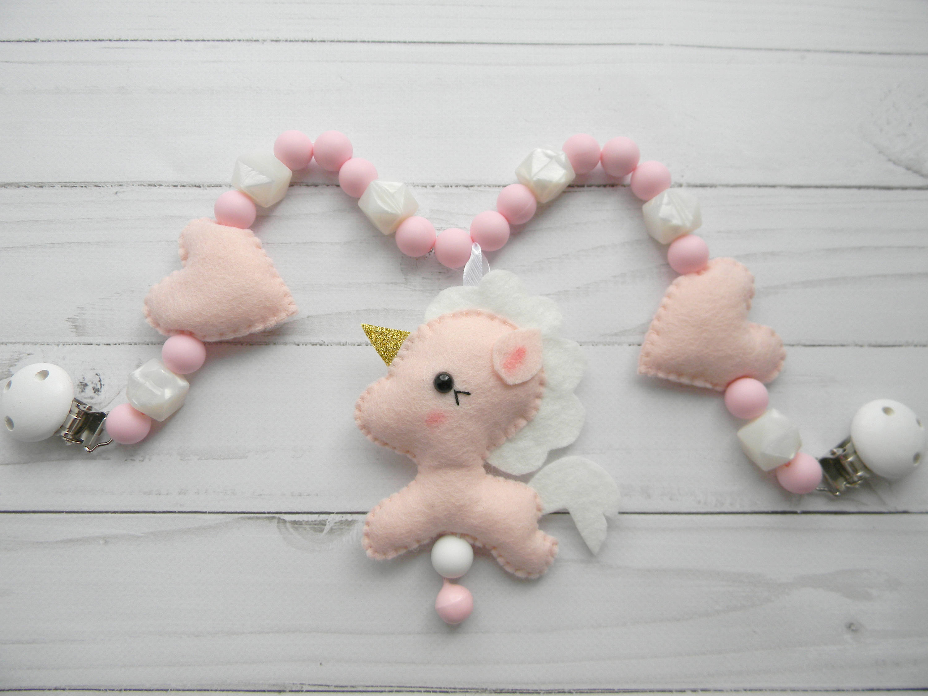 pink unicorn stroller