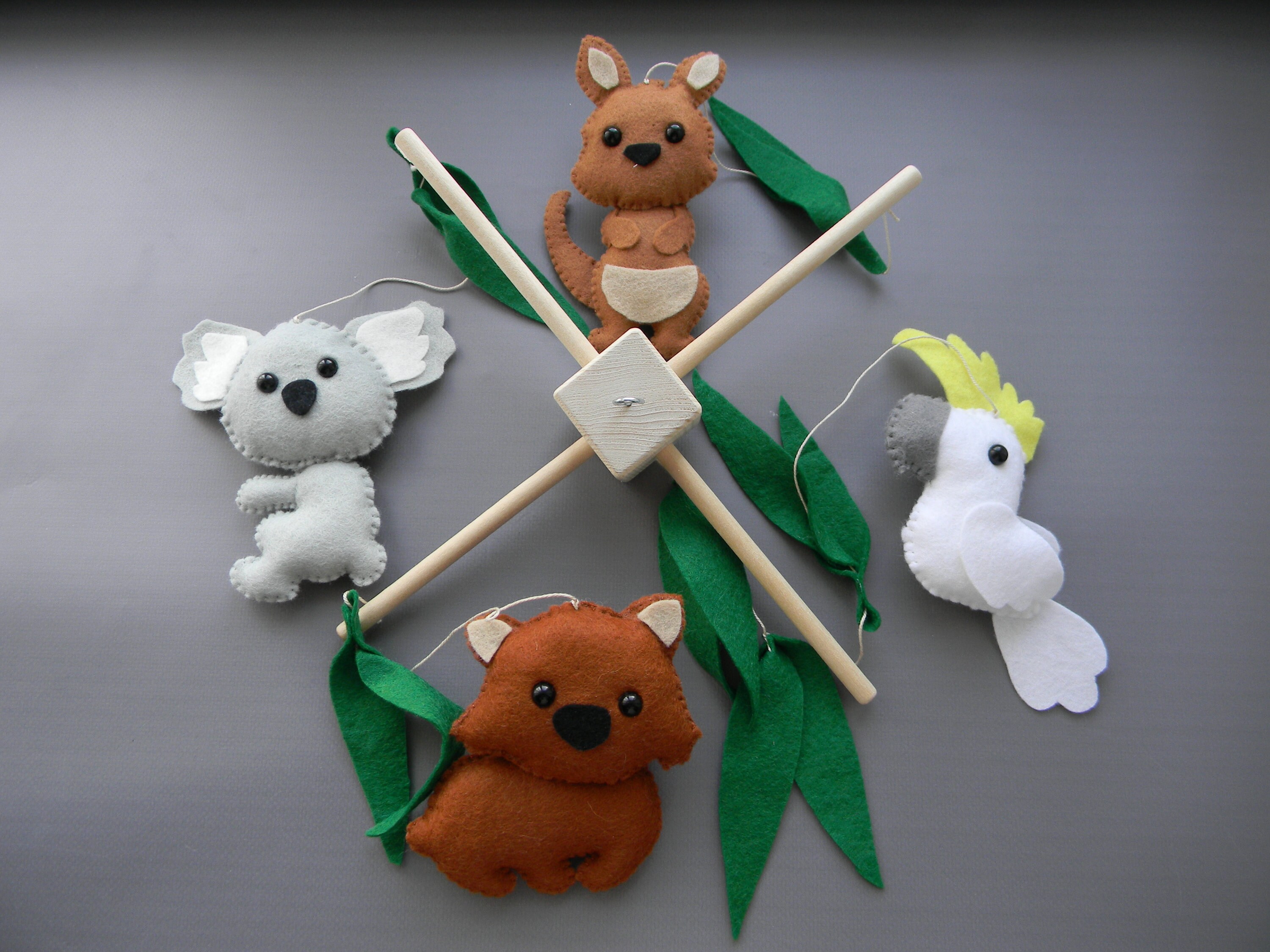 Australia animals Baby Mobile Australian nursery mobile Etsy