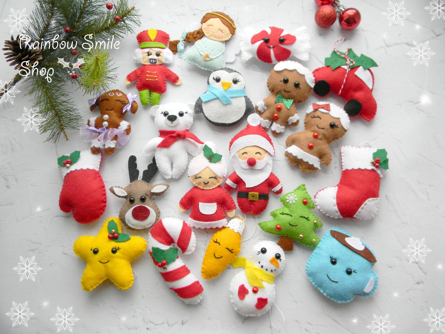 Felt Christmas Decorations